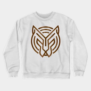 Tiger Head lines Crewneck Sweatshirt